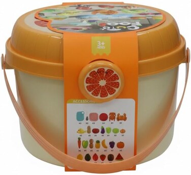 مجموعة ألعاب كولورلاند - أطعمة لطيفة من الفواكه والخضراوات 228D8-1