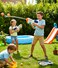 2-in-1 Magic Gun Soft Foam Ball &amp; Water Blaster Toy Gun with Soft Foam Balls, Dual Function Blaster, Manual Pump Action, Indoor &amp; Outdoor Shooting Game for Kids