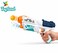 2-in-1 Magic Gun Soft Foam Ball &amp; Water Blaster Toy Gun with Soft Foam Balls, Dual Function Blaster, Manual Pump Action, Indoor &amp; Outdoor Shooting Game for Kids