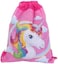 10pc Unicorn Drawstring Bags For girls cartoons school back pack-Non- Woven Fabric Backpack Unicorn