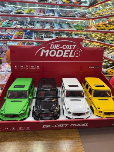 Colorland - Pullback MeRCedes Benz G63 Die-Cast 1:18 Scale Ms922-3