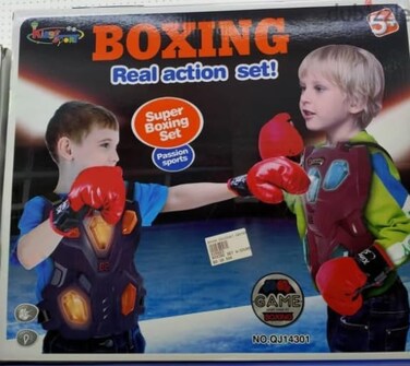 Colorland - King Sport Real Action Boxing Playset Qj14301