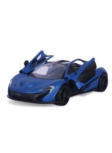 Motormax 1:24 Scale McLaren P1 Die-Cast Model Car &ndash; Blue, Collectible Supercar Toy Vehicle