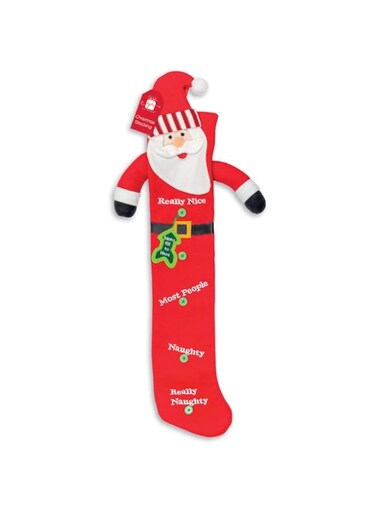 DESIGN GROUP Christmas Santa Stockings, Multi, Large
