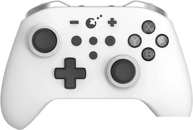 Zen Pro Wireless Controller Built For Switch Also Compatible With PC, Android, Apple Devices, Wireless Connectivity, Includes 3ft USB Cable, Play Freely Without Tangled Cables, White   Zen Pro