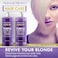 Natural Riches Purple Shampoo And Conditioner Set Sulfate Free Salon Grade For Silver Blonde And Platinum Hair. Removes Yellow &amp; Brass Tones. Blonde Shampoo For Silver Grey Highlighted Hair 16X2 Fl Oz
