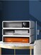 Stackable Desk Storage Drawers, Desktop Organizer with Drawers, Stackable Storage Box, Plastic Desk Storage Organizer for Home, Office, School, Makeup, Crafts, Bathroom(3 large )