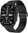 Smartbarry OV88 Curved Screen Smart Watch for Men and Women, Black, 43mm, Heart Rate Sensor