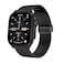 Smartbarry OV88 Curved Screen Smart Watch for Men and Women, Black, 43mm, Heart Rate Sensor