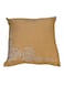 East Decorative Cushion , Size 45X45 Cm Gold - 100% Cotton Cover Microfiber Infill Bedroom Or Living Room Decoration Gold Standard Size
