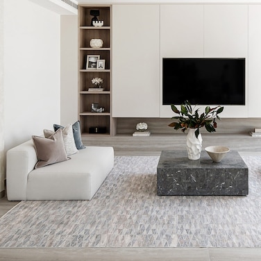 Savanna Sky 500 x 400 cm Carpet Centre Home Designer Rug for Bedroom Living Dining Room Office Soft Non-slip Area Textile Decor