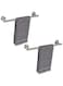 TocTen Bath Towel Bar - 2 Pack Thicken SUS304 Stainless Steel Towel Rack for Bathroom, Bathroom Hardware Accessories Towel Rod Heavy Duty Wall Mounted Towel Holder (16 Inch, Brushed Nickel)