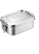 Blackstone Premium Stainless Steel Lunch Box   Leakproof Steel Lid with Silicone Gasket   Durable &amp; Eco-Friendly Box for Office, School &amp; Travel   BPA-Free &amp; Dishwasher Safe (0.9L (1-Tier))