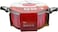 Kawashi 24 cm Deep Casserole Pot   Clear Tempered Glass Lid with Vent