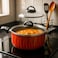 Kawashi 26 cm Non‑Stick Casserole with Glass Lid   Built‑In Steam Vent
