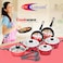 Kawashi 30 cm Non‑Stick Casserole Pan   Clear Tempered Lid with Steam Vent
