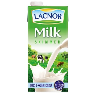 Lacnor UHT Skimmed Milk, 1L