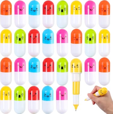 12 pcs Ballpoint Pens for Teens Adults,Party Favors for Kids,Party Favors Goodie Bag Stuffers,irthday Party Favor,Bulk Toys for School Classroom Prizes Birthdays Gift Boys and Girls