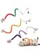Sisal Rope Cat Toys,3 Pack Bite-Resistant Catnip Toys,Cat Toys for Bored Indoor Cats, Safe Teeth Cleaning Chew Cat Toy,Interactive Cat Kicker Toys for Indoor Cats, Kitten Toys 27" All Breeds