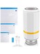 NALACAL Portable Automatic Vacuum Sealer Set - Mini Handheld Food Compression Pump Machine with 10 Reusable Bags - Easy-to-Use Bag Sealer for Meat, Vegetables, and Food Storage