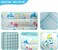 DOCTOR DOLPHIN INFLATABLE SQUARE POOL, 115 * 95 * 70 CM, FOR AGES 0-12 MONTH