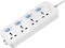 Gongniu 4 Socket Extension Board with 4 Switch and Wire   Power Extension for Home, Office   Extension Socket