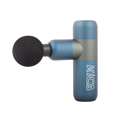 Kica K2 Compact &amp; Stylish Portable Massager, 3,800 RPM Speed, T-Shaped Aluminum Alloy Body, 18-Hour Battery Life, Intelligent Protection, Blue
