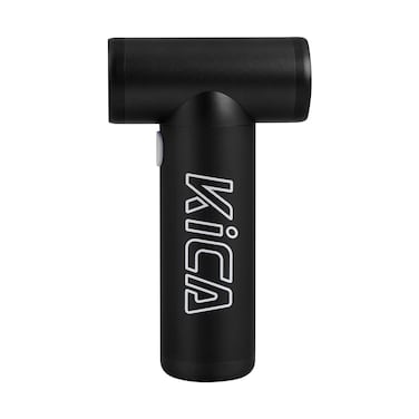 Kica Portable Fan, Lightweight &amp; Compact Design, 86000 RPM Rotating Speed, 11.5 m/s Airflow, Manual &amp; Power Modes, Ideal for Cleaning, Drying, Inflating, Dust Removal, Black