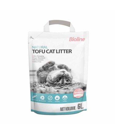 Bioline Tofu Cat Litter-Original 6L[Volume - 6L]