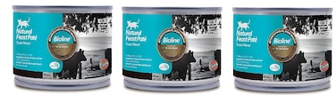 Pack of 3 Bioline Natural Feast Pate Cat Can Tuna Flavor 170g