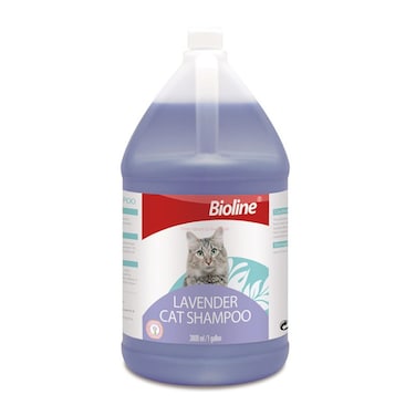 Bioline Lavender Cat Shampoo 3.8L &ndash; Gentle &amp; Soothing