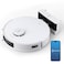 ECOVACS DEEBOT N20 PRO Robot Vacuum and Mop,with Bagless Self Emptying Station, 8000Pa Suction,OZMO Pro 2.0 Vibrating Mopping System,  WHITE