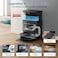 ECOVACS N30 Pro Omni Robot Vacuum Cleaner With Station, Robot Vacuum Cleaner 10000Pa, Hot Water Cleaning And Drying, ZeroTangle 2.0 Brush, 9mm Skid Lifting, Automatic Emptying, Black