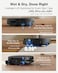 ECOVACS DEEBOT T90 Omni Robot Vacuum and Mop, 30,000Pa Suction, Instant Self-Cleaning OZMO Roller Mop, TruEdge Deep Edge Cleaning, ZeroTangle, Hot Water Wash &amp; 145&deg;F Air Dry, AI Obstacle Avoidance, Black