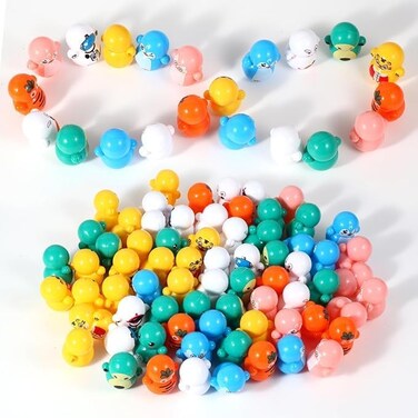 Mini Animal Tumbler Toy Set, Kids Party Favors, Cute Tumbler Toys (30 Pcs, Random Style)