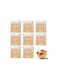 Bamboo Mini Forks - 1000 PCS Disposable Blunt End Appetizer Forks for Charcuterie Boards, Kids Safe Tiny Toothpicks for Party Fruits and Appetizers.