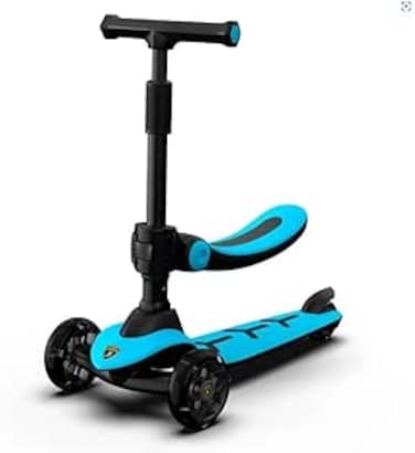 Lamborghini Scooter w/ Seat Blue (LB2005-S-BL)