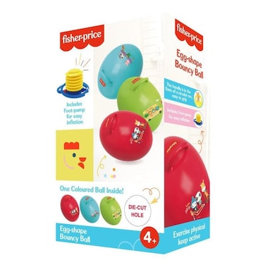 Fisher Price Bouncy Egg With Foot Pump