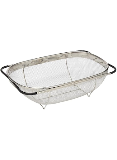 Minex Stainless Steel Washbasin Mesh Basket 34X23 Cm