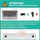 US Layout Arabic English Silicone Keyboard Cover Skin for 2023/2022 MacBook Air 13.6/15.3" A2941/A2681, 2023/2022 MacBook Pro 14" Model A2442/A2779 M1 &amp; MacBook Pro 16" Model A2485/A2780 M1, Black