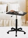 Desk Mobile Table for Sofa, Bedside, and Office &ndash; Adjustable Height Laptop &amp; Worktable for Home Office, Standing &amp; Sitting Use" Black