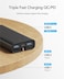 VEGER Power Bank 10000mAh, 22.5W Fast Charging Portable Charger Built-in Cables &amp; AC Wall Plug with USB-C &amp; 2 USB Outputs,1 Inputs,LED Lights, Phone Charger for iPhone/Google/LG/Android etc