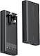 VEGER Power Bank 10000mAh, 22.5W Fast Charging Portable Charger Built-in Cables &amp; AC Wall Plug with USB-C &amp; 2 USB Outputs,1 Inputs,LED Lights, Phone Charger for iPhone/Google/LG/Android etc