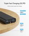50000mAh Power Bank, 22.5w PD/QC3.0 Portable Charger High Capacity Fast Charging USB C Battery Pack with Cables &amp; LED Display and 3 gear Strong Flashlights &amp; Compass for Outdoors