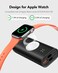 VEGER Power Bank for iPhone &amp; Apple Watch, 10000mAh 25W Fast Charging Battery Pack, 3-in-1 Portable Charger with Cable Compatible with Apple Watch...
