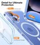 Torras Diamond-Mag Series (X00FX1542) For 6.1'' iPhone 16 Clear