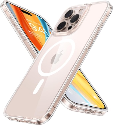 Torras Diamond-Mag Series (X00FX1544) For 6.3" iPhone 16 Pro Clear