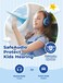 iClever Bluetooth Kids Headphones, BTH12 Colorful LED Lights Kids Wireless Headphones Over Ear with 74/85dBA Safe Volume, 85H Playtime, Bluetooth 5.2, Built-in Mic for iPad/School/Tablet/PC/Game
