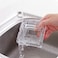 Cuisine Art Soda-Lime Glass 3 Inch Square Glass Ashtray Transparent   Heavy Clear Glass Ash Tray for Home Office Hotel Caf&eacute;   Durable Tabletop Smoking Accessory