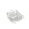 Cuisine Art Soda-Lime Glass 4 Inch Square Glass Ashtray Transparent   Heavy Clear Glass Ash Tray for Home Office Hotel Caf&eacute;   Durable Tabletop Smoking Accessory